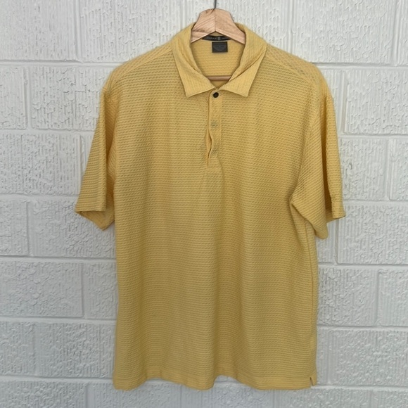 Nike Tiger Woods Collection Men’s Polo Textured Design - Size Large - Picture 1 of 10